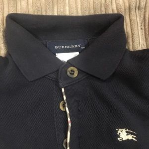 Burberry polo shirt for baby boy 6m